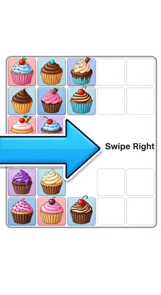 Method to Win 2048 Cupcakes