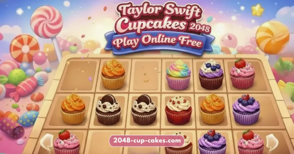 Taylor Swift Cupcakes 2048 Play Online Free