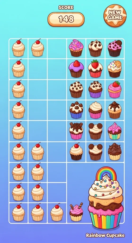 Win Rainbow Cupcakes