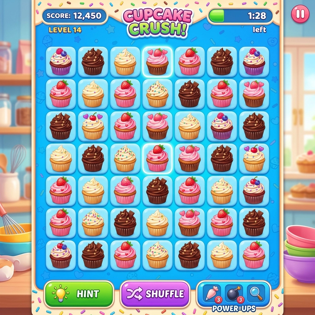 Win 2048 Cupcakes