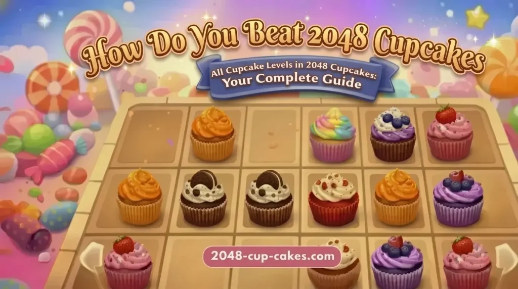 How Do You Beat 2048 Cupcakes