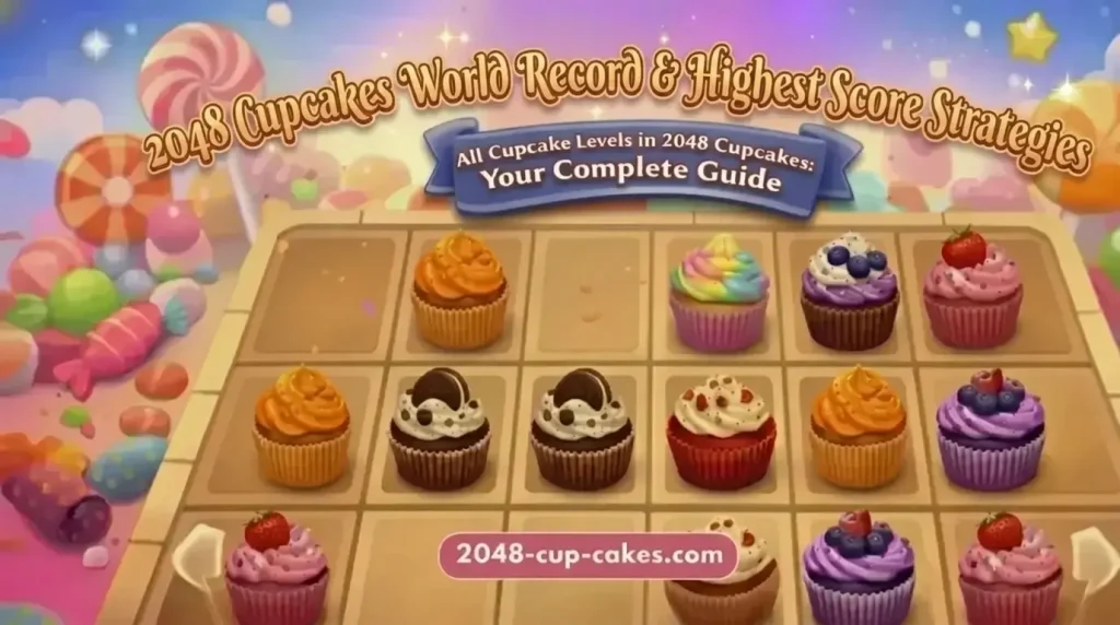 2048 Cupcakes World Record & Highest Score Strategies